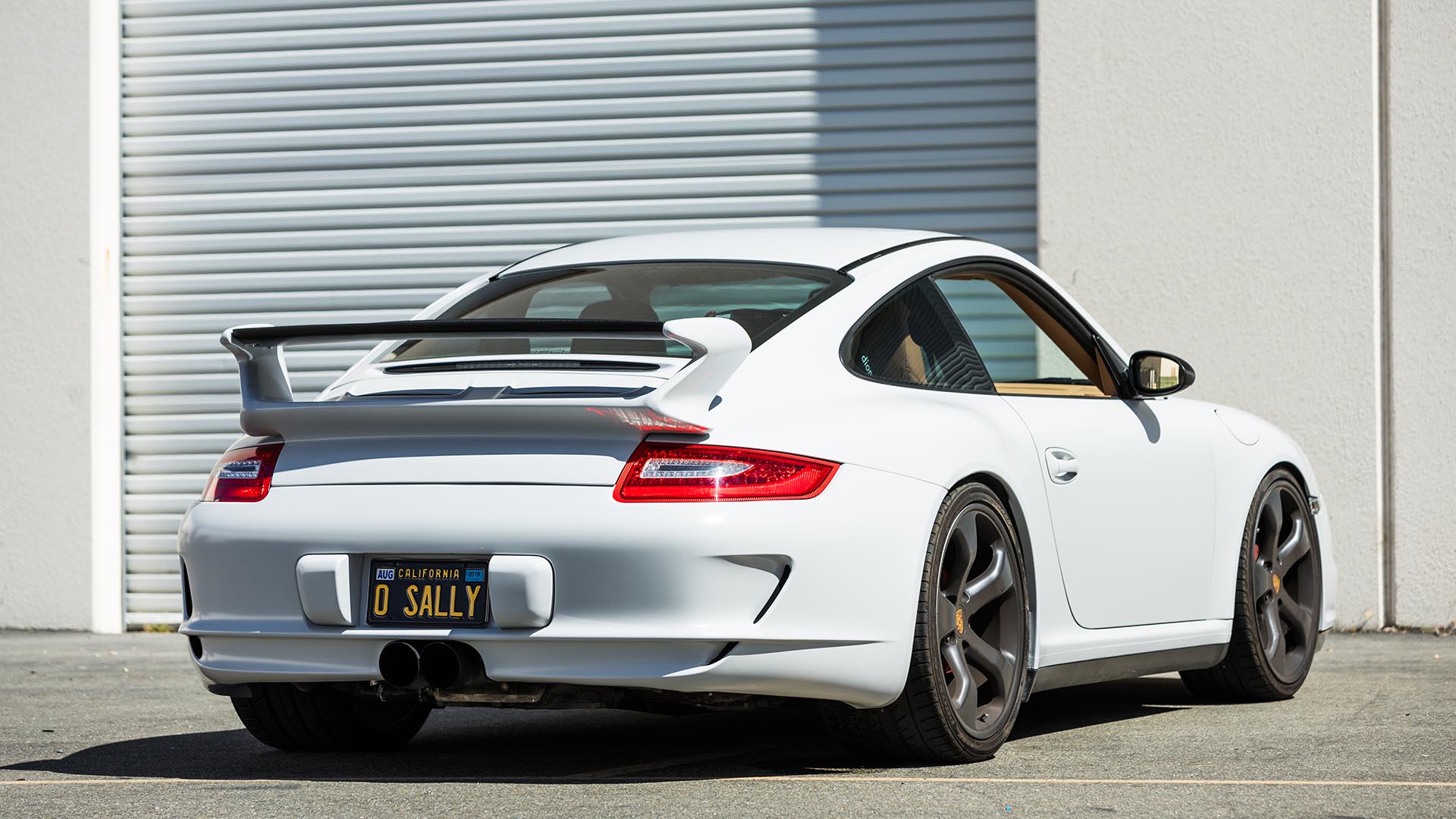 Porsche Carrera 4S Avery Satin Grey Paint Wraps Palmer Signs Inc.